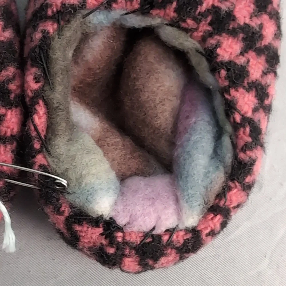Handmade 6/9 Months Baby Girl Slippers